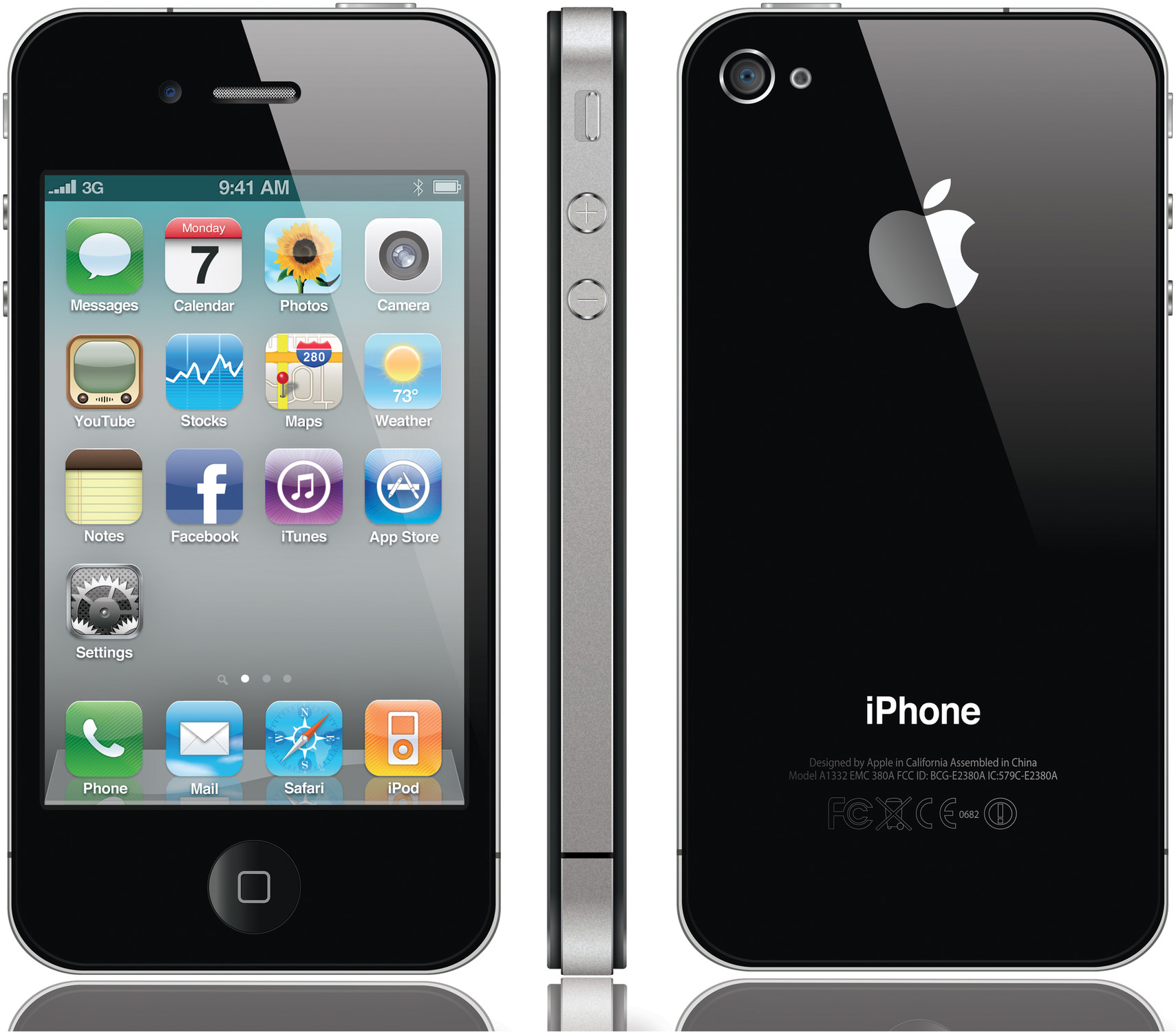 Apple Iphone 4 مميزات وعيوب واسعار ومواصفات ياقوطة Mobihub