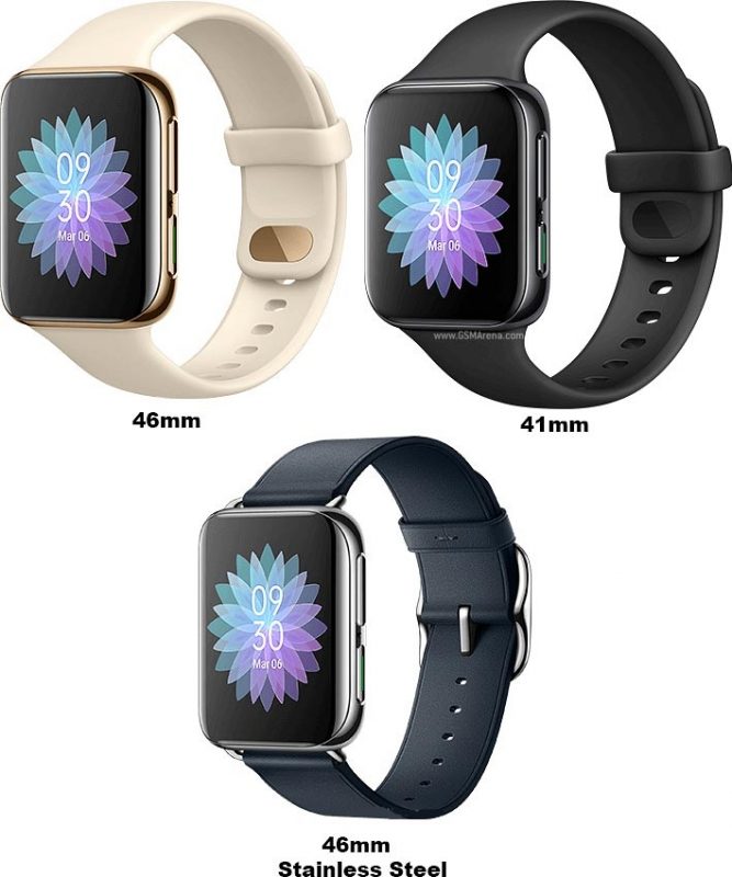 oppo-watch-models-colors
